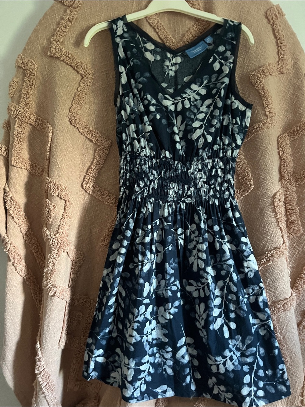 Simply Vera wang Sleeveless Black & White Floral Sundress
